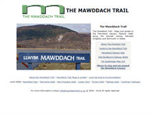 Tablet Screenshot of mawddachtrail.co.uk
